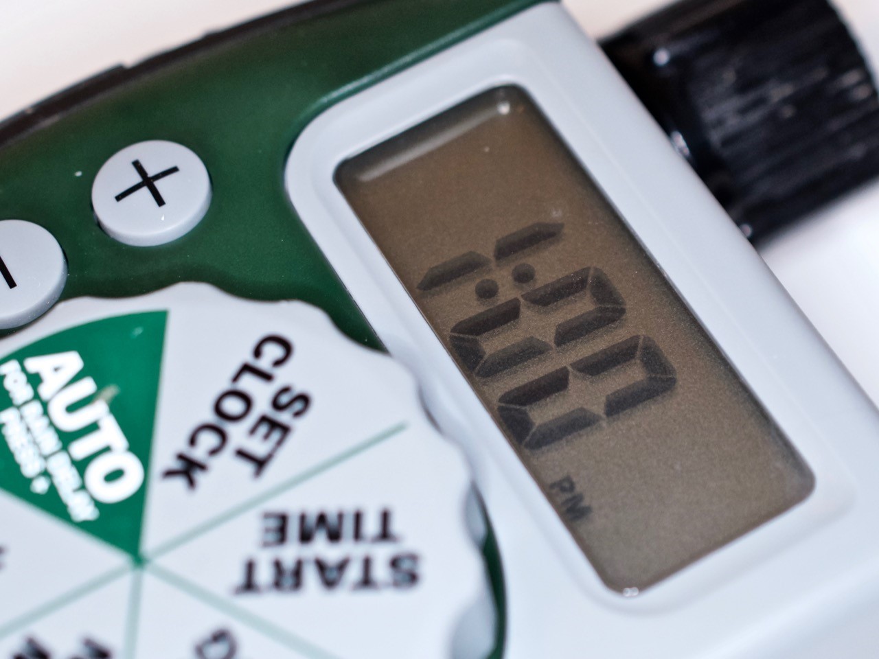 The Display Powered On