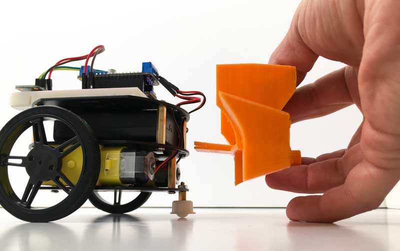 Once done, fit them onto the racer